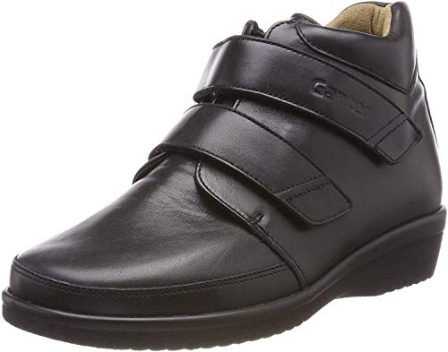 Ganter Damskie sztyblety Inge, czarny - czarny - 44 EU Weit