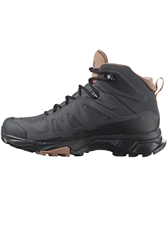 Salomon Damskie buty trekkingowe X Ultra 4 Mid GTX W, Ebony Mocha Mousse Almond Crea, 39 eu