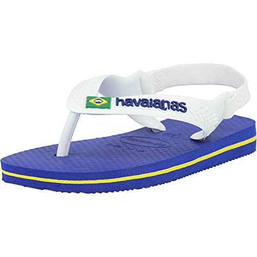 Havaianas Sandały dziecięce Brasil Logo II uniseks, niebieski morski, 20 EU