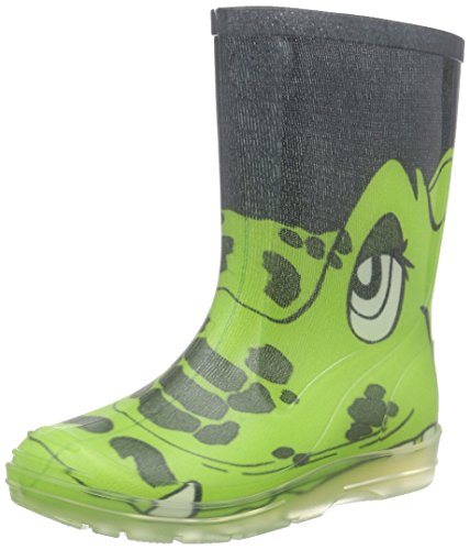 Beck Unisex dziecięce kalosze Croco, Green Grün 22, 24 EU