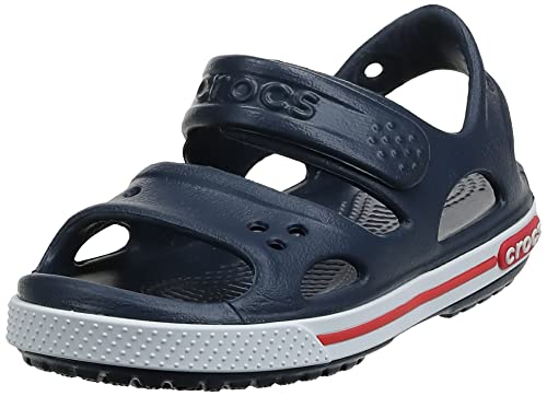 Crocs Crocband II sandały dziecięce, uniseks, niebieski - granatowy biały (navy white) - 20 EU