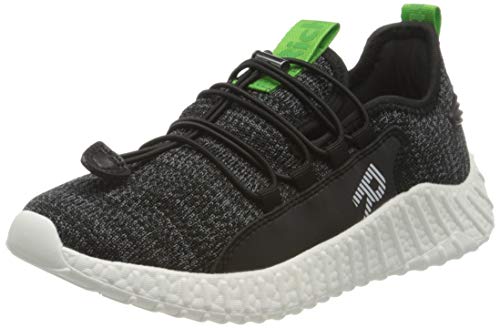 Richter Taylor buty dziecięce dla chłopców typu sneaker, czarny - Schwarz Black Green 9900-39 EU