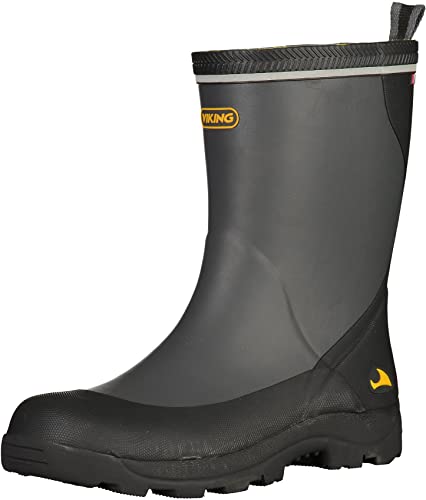Viking Storm kalosze dziecięce, uniseks, szary - Dk Grey Multi - 40 EU