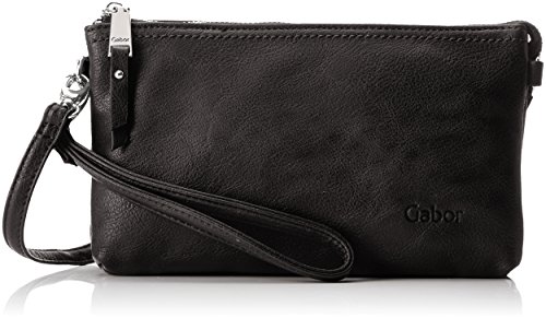 Gabor bags EMMY damska torebka wieczorowa, czarny, 22,5x4,5x13,5