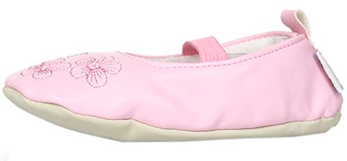 Playshoes Buty gimnastyczne, baletowe kwiaty 208751 dziewczęce buty gimnastyczne, różowy - różowy - 24/25 EU