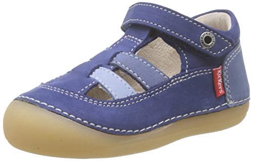 Kickers Unisex dziecięce sandały Sushi, Niebieski Bleu Tricolore 53-42 EU