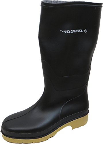 Dunlop Protective Footwear Dunlop Dull kalosze dla dorosłych, uniseks, czarny, 36 EU