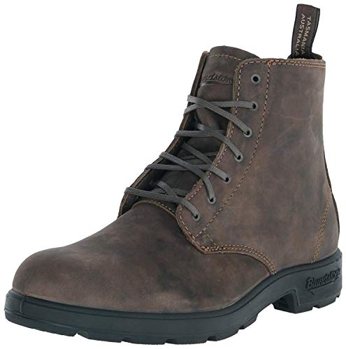 Blundstone Klasyczne sznurowane botki z nubuku, Brązowy - 38 EU