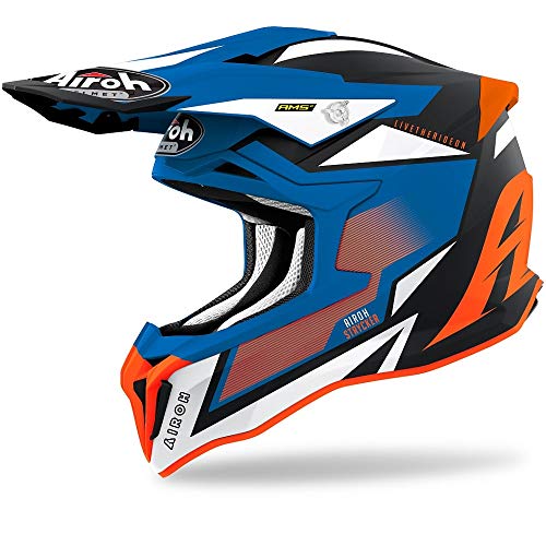 Airoh Kask Striker siekiera pomarańczowy/niebieski matowy XL