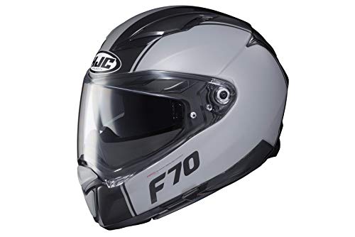 HJC Helmets Męski kask motocyklowy, szary/czarny, rozmiar XS