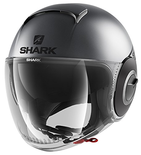 SHARK Męski kask motocyklowy NC, antracyt, XS