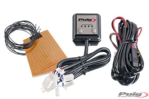 Zestaw rezystorów Puig do pięści z termostatem 5930N czarny uniwersalny