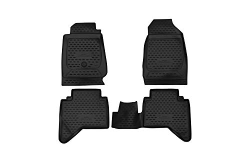 Element EXP.ORIG.21.08.210k idealnie dopasowane dywaniki gumowe klasy premium – ISUZU D-MAX, MT – rok: 16 – 20, czarne
