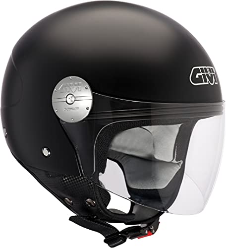 Givi H107BN90054 HPS 10.7 mini-kask typu jet, czarny, rozmiar 40
