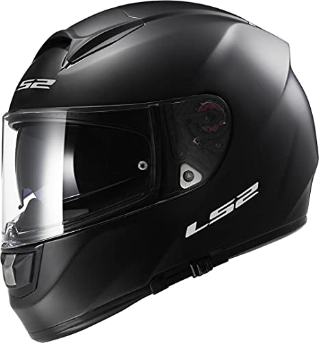 LS2 Męski kask motocyklowy NC, czarny, S