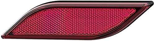 Hella 8ra 013 347  051 światło odblaskowe, rueckstrahllicht shapeline Style, z tyłu z lewej strony, poziomo klejąca, czerwony 8RA 013 347-051