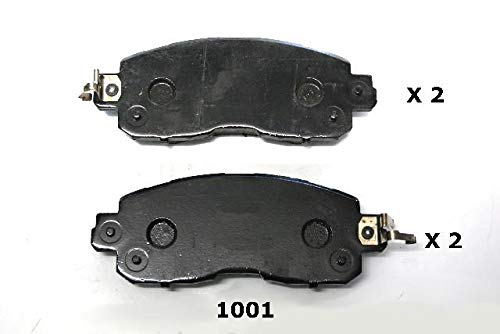 JAPANPARTS Zestaw klocków hamulcowych, hamulce tarczowe PA-1001AF PA-1001AF