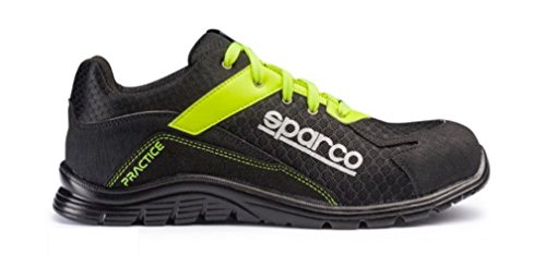 Sparco sparco s0751744nrgf Practice na buty, czarny/żółty, rozmiar 44 S0751744NRGF