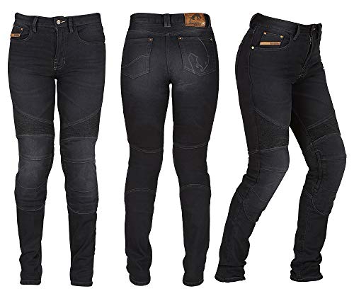 Furygan 6325-1 Jean Lady Purdey Black 38