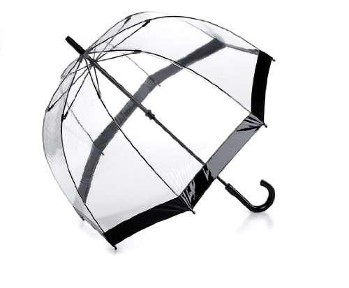 Fulton parasol-laska, kolor: przezroczysty L041 Black Trim