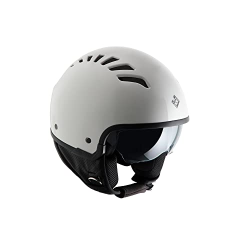 TUCANO URBANO Kask EL Fresh różowy koralowy połyskujący L S bianco