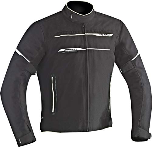 Kurtka motocyklowa IXON ZSommerc Hp czarna/biała, czarna/biała, 4XL