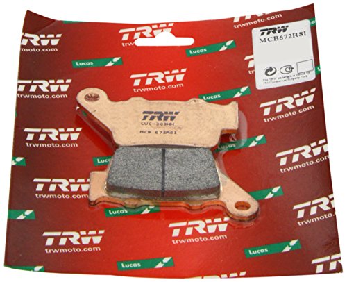 TRW Zestaw klocków hamulcowych, hamulce tarczowe MCB672RSI