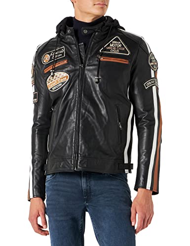 Urban Leather Urban 58 kurtka męska, 2xl, czarny UR-05