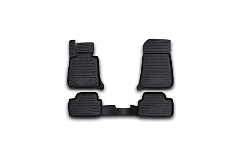 Element EXP.NLC.05.04.210k dokładne dopasowanie Premium antypoślizgowe gumowe maty BMW 1-5D rok produkcji: 04-11, czarne, dopasowanie