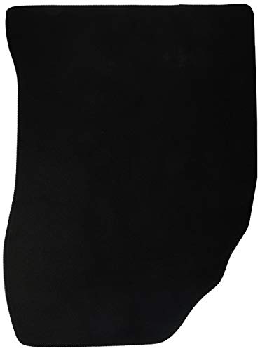 JVL maty samochodowe w pełni dostosowane z 2 owalnymi klipsami - czarne, 4 sztuki