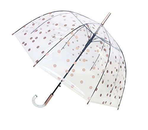 SMATI SMATI Parasol przezroczysty z automatycznym parasolem (kolor miedzi) BUL6060