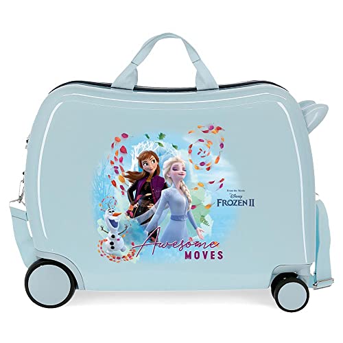 Frozen Awesome Moves, niebieski, Kinderkoffer, Walizka dziecięca