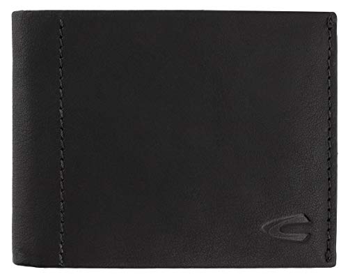 camel active Niagara portfel, 12 x 2 x 9,5, czarny, 12x2x9,5, Portfel na monety
