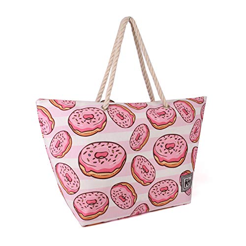 Oh My Pop! Pop! Yummy-borsa Da Spiaggia Sunny torba plażowa, 60 cm, wielokolorowa (wielokolorowa), rozmiar uniwersalny