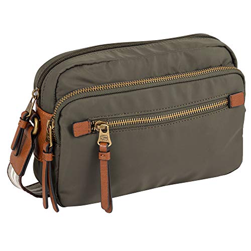 camelactive bags_Womenwear Bari damska torba na ramię, khaki, 23x5.5x14.5