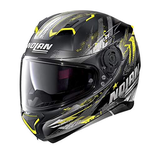 NOLAN N87 Karniwal N-COM HELMET S płaski czarny