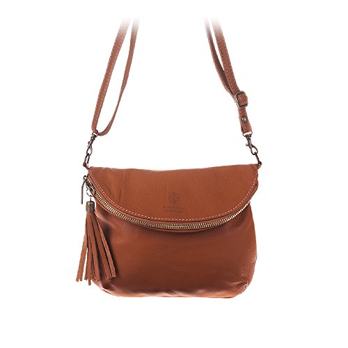 FIRENZE ARTEGIANI Firenze Arte giani torba skórzana torba na ramię Made in Italy. Autentyczny włoskiej skóry 23 X 19 X 4 cm. Kolor: skóra FA000845