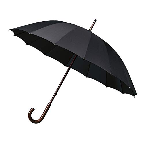 Falcone Męski klasyczny długi parasol 16 klinów