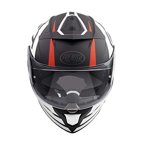 PREMIER Kask Devil GT 92 BM, czarny/biały/czerwony, M