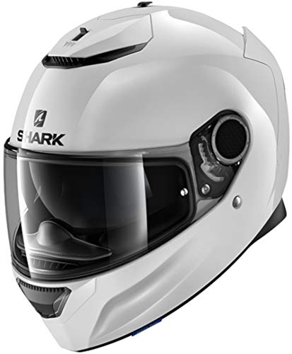 Kaski motocyklowe Shark SPARTAN 1.2 BLANK WHU, białe, L