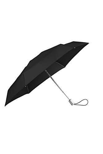 SAMSONITE Alu Drop S - 4 sekcje Auto Open Close mini parasol 21 cm, czarny