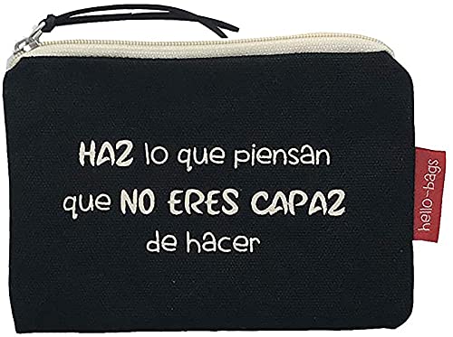 Econanos Hellobags2019 torba plażowa, 14 cm, czarna (negro)