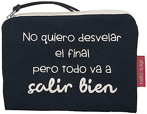 Econanos Hellobags2019 torba plażowa, 14 cm, czarna (Negro)
