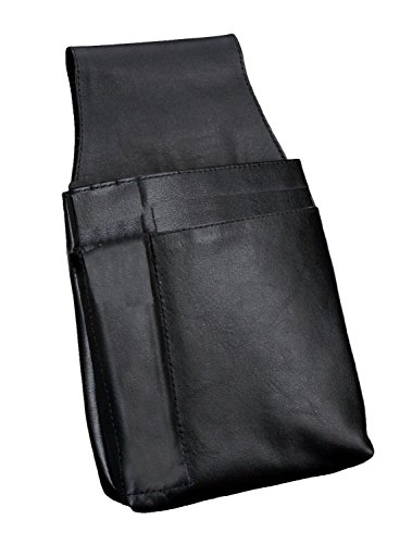 Alassio 42079  torebka na pasek do Kellner giełdach, wykonany z wysokiej jakości skóry nappa, ok. 22 x 15 x 4 cm, czarna 42079