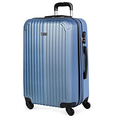 ITACA Sevron walizka, 66 cm, szafirowy (niebieski) - T71560