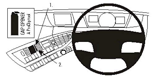Brodit 654902  ProClip uchwyt do Volvo FH/FM/seria NH 13  14 654902