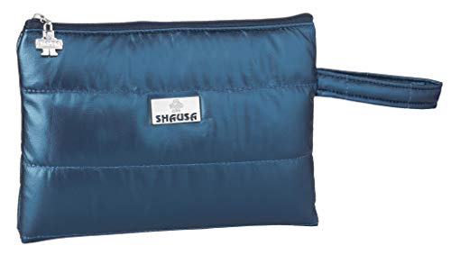 Shausa Neceser Acolchado Azul 23 x 17 cm płócienna i plażowa torba na zakupy, 23 cm, niebieska (azul)