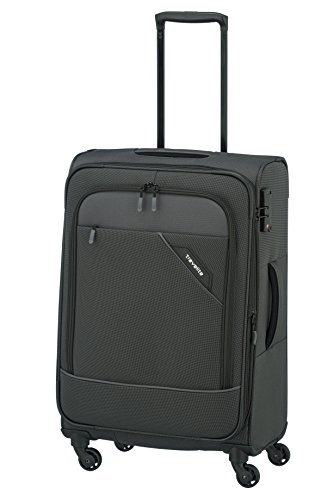 Travelite derby 4w walizka, antracytowy, 66 cm (Trolley M), DERBY 4w walizka na kółkach