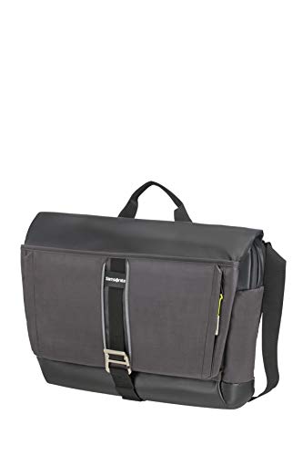 Samsonite 2WM torba kurierska średnia, 46 cm, 19,5 litra, czarna