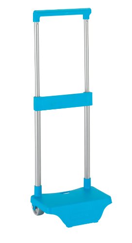 Safta Walizka na kółkach do plecaka, składana, lekka, wytrzymała z wyciąganym uchwytem i kółkami